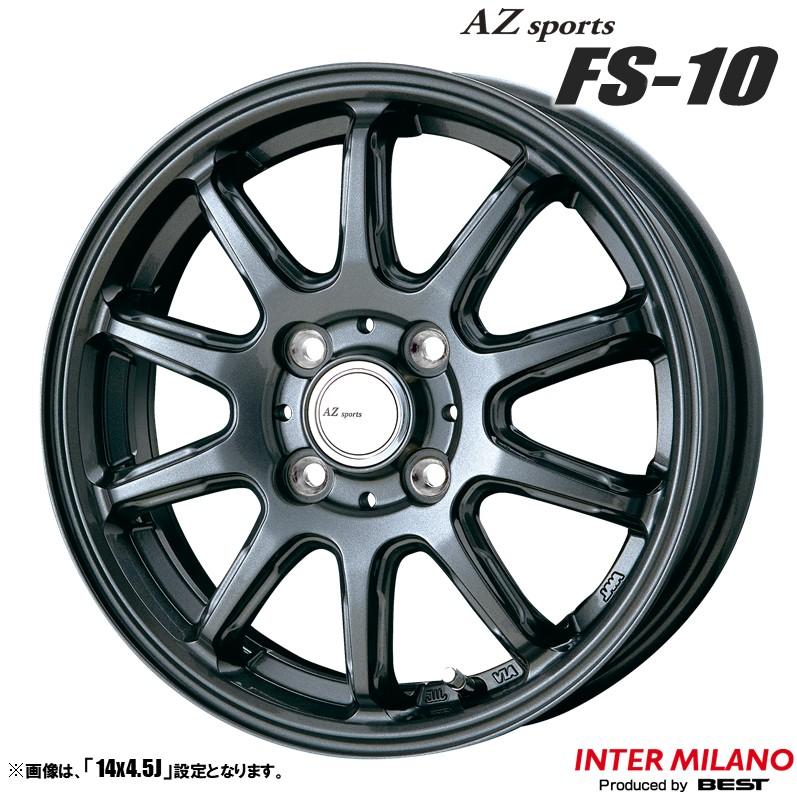 INTER MILANO（インターミラノ） ホイール4本セット AZ sports