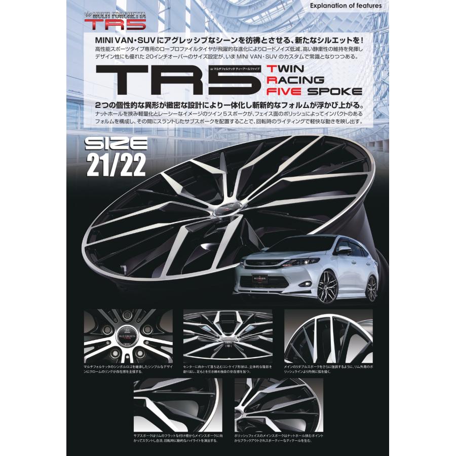 ロクサーニ 4本セット BADX LOXARNY MULTIFORCHETTA マルチ