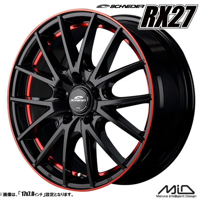 マルカサービス ホイール4本セット M.I.D SCHNEIDER RX27 シュナイダー