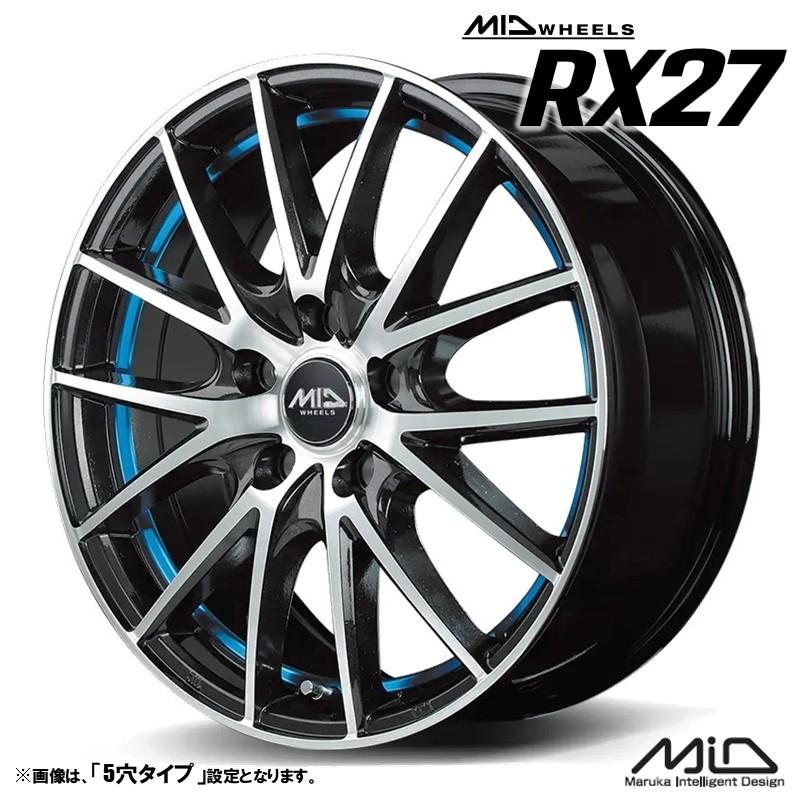 マルカサービス ホイール4本セット M.I.D SCHNEIDER RX27 シュナイダー