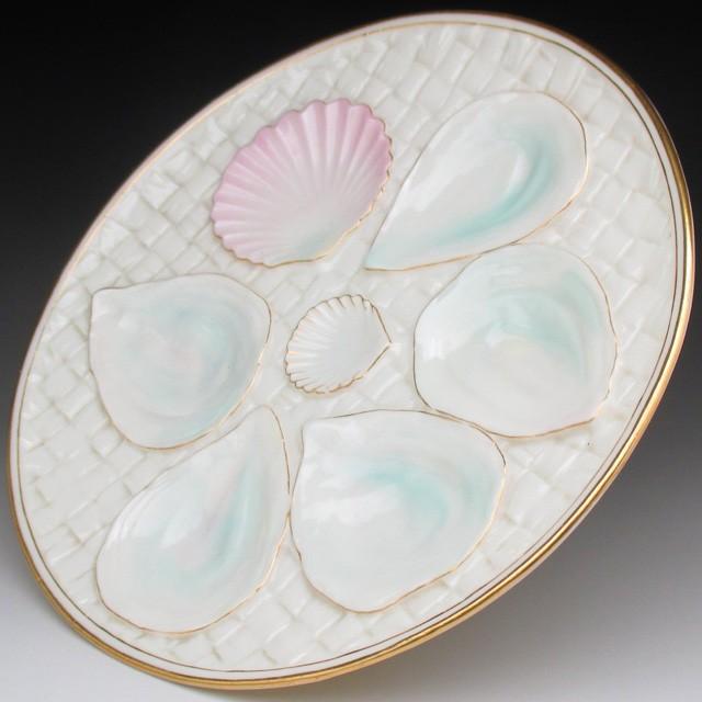 ロイヤルウースター オイスター プレート 21cm アンティーク 1890年