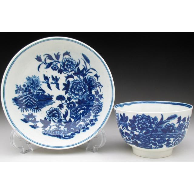 ROYAL WORCESTER ウースター 初期 Fenceパターン ティーボウル