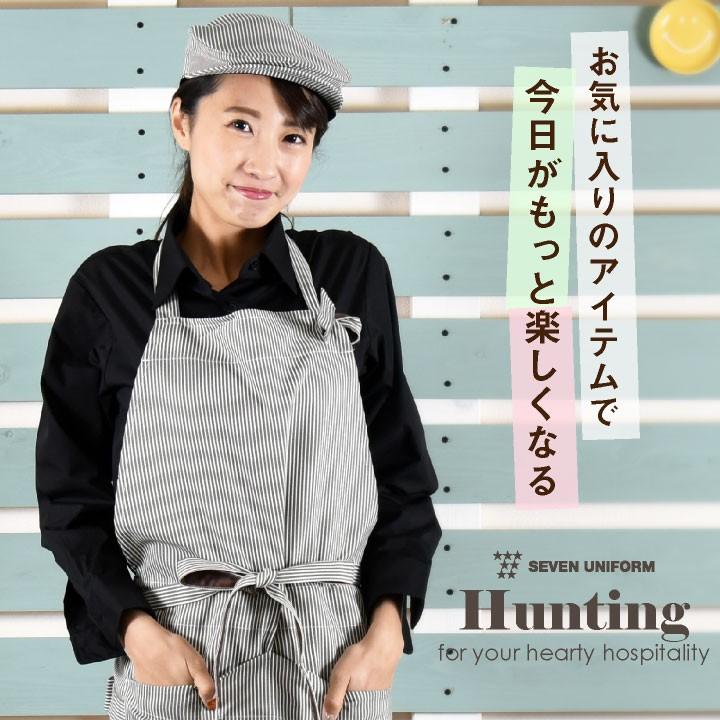 ハンチング帽子 ストライプ キャスケット帽子 セブンユニフォーム