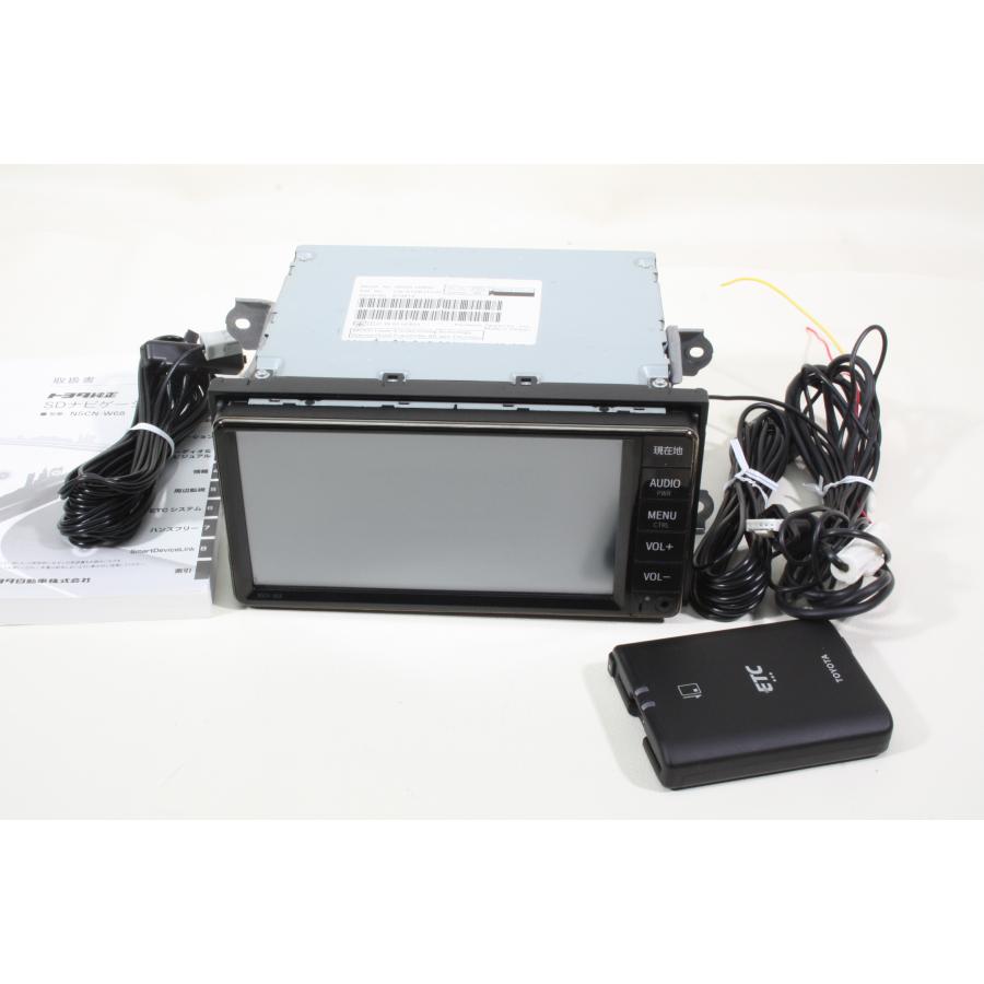 トヨタ純正 SDナビ CN-STD8J1CW 08605-00B60 新セキュリティー ETC