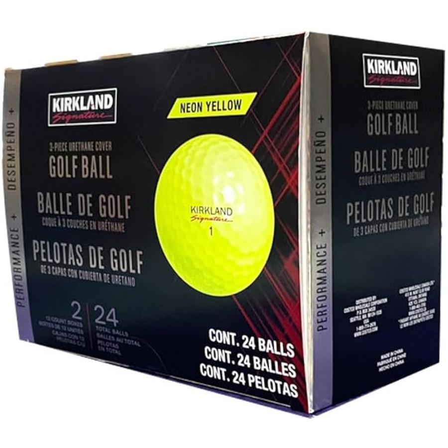 コストコ（Costco） カークランド ゴルフボール イエロー V3