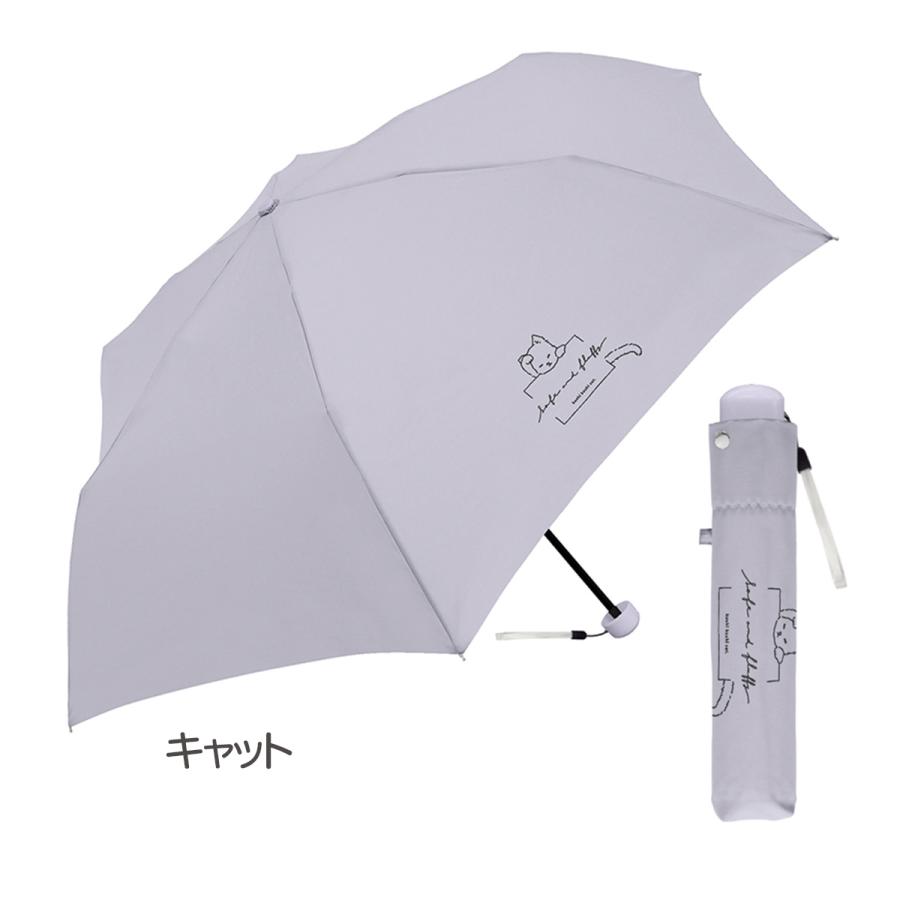 CRUX（クラックス） 折り畳み傘 ワンポイント くすみカラー 折傘 55cm