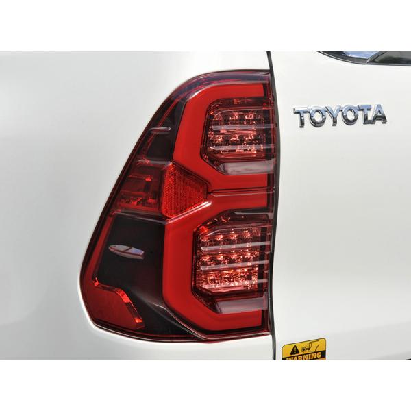 TYC正規品 トヨタ ハイラックス GUN125 ファイバー フルLEDテール