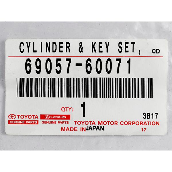 トヨタ純正 ランクル70 ランドクルーザー 70系 キーシリンダー