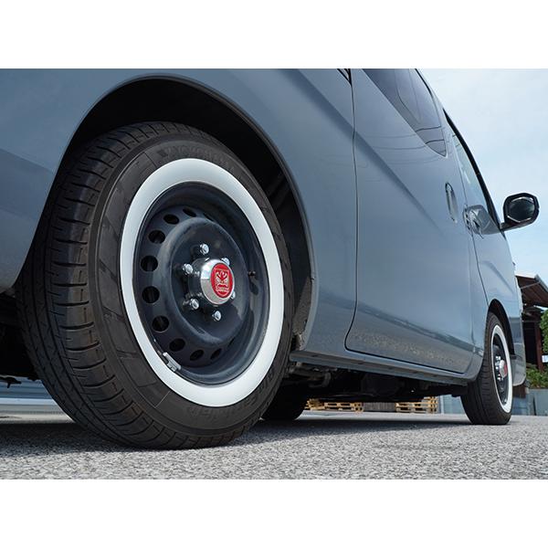 OMEGA PORTWALL 15インチ white wall 2.5cm オフホワイト ウォールリム