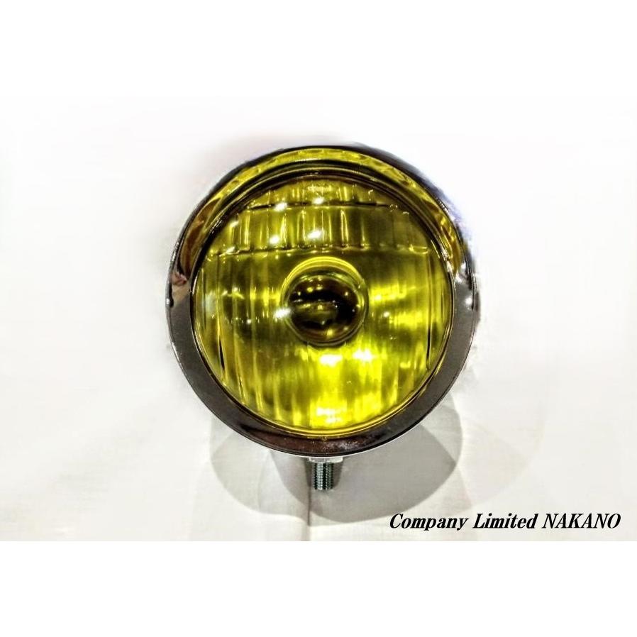 日本ボデーパーツ工業 トラック用 丸型 フォグランプ イエロー 4”1/2