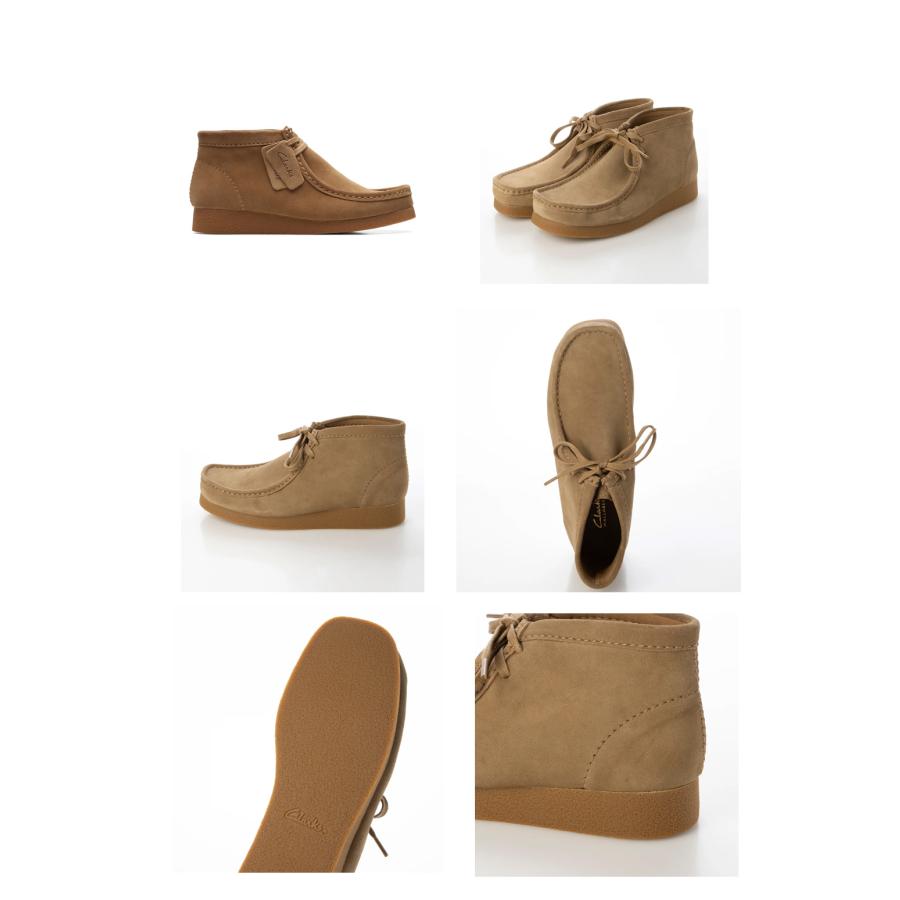 Clarks（クラークス） モカシン メンズ ワラビーエヴォブーツ 26172823