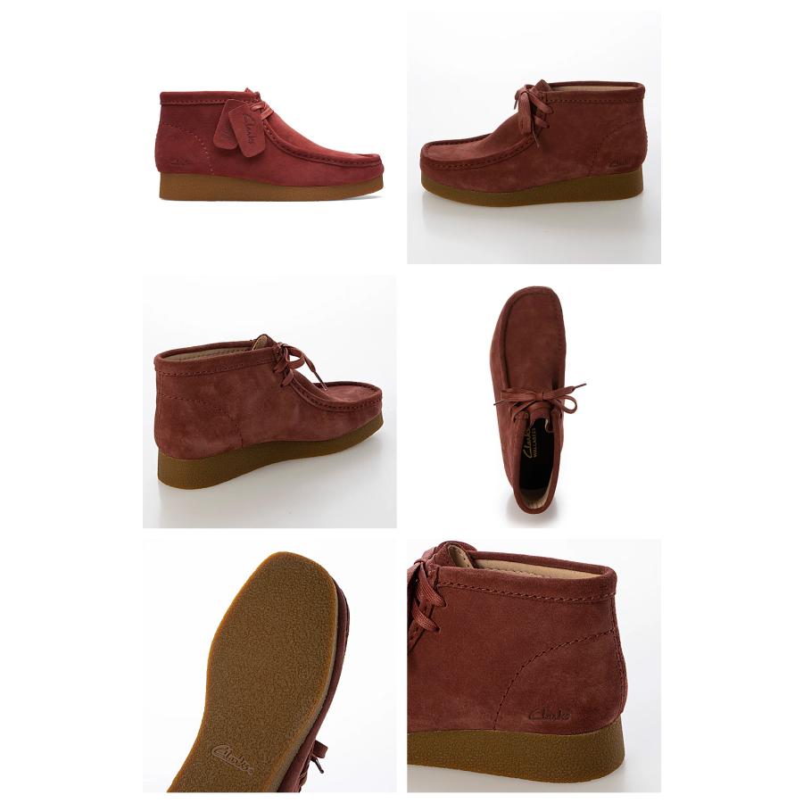 Clarks（クラークス） モカシン レディース ワラビー エヴォ ブーツ