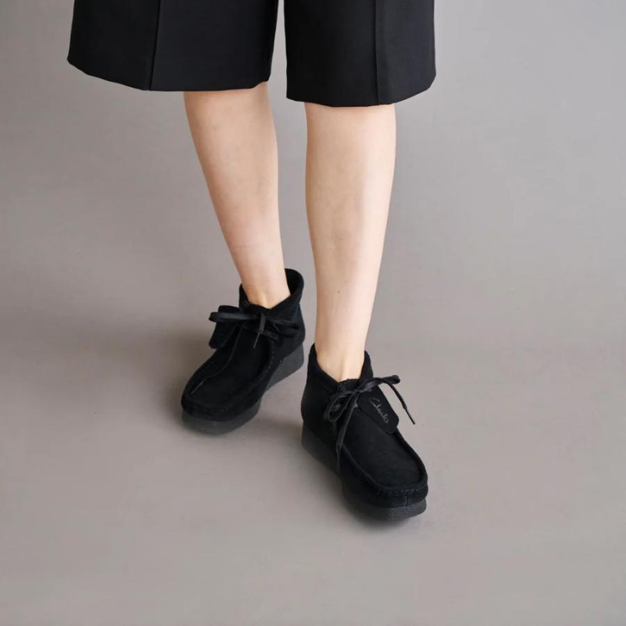 Clarks（クラークス） モカシン レディース ワラビー エヴォ ブーツ