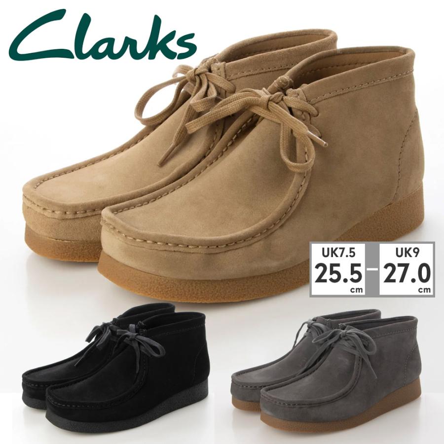 Clarks（クラークス） モカシン メンズ ワラビーエヴォブーツ 26172823