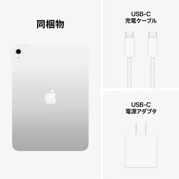 iPad 【2025年製】Apple 本体 新品 第11世代 11型 IPS シルバー MD3Y4J