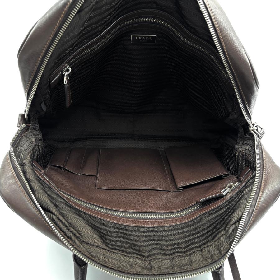 PRADA プラダ ブリーフケース ビジネスバッグ 三角ロゴ 白タグ