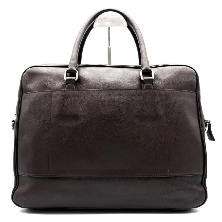 PRADA プラダ ブリーフケース ビジネスバッグ 三角ロゴ 白タグ