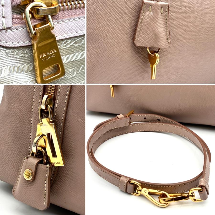 PRADA プラダ ガレリア サフィアーノ 2way ハンドバッグ ショルダー