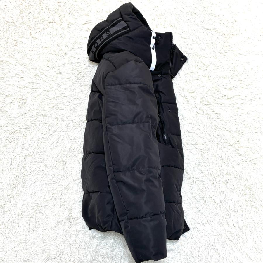 未使用級 Michael Kors マイケルコース ダウンジャケット MK 腕ロゴ 肉