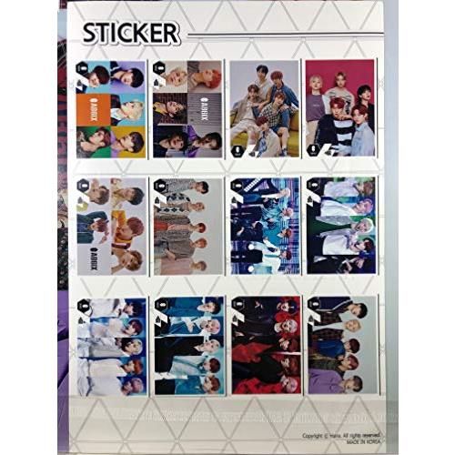 AB6IX エイビーシックス グッズ ／ A3 ポスター 12枚 + ステッカー 1枚