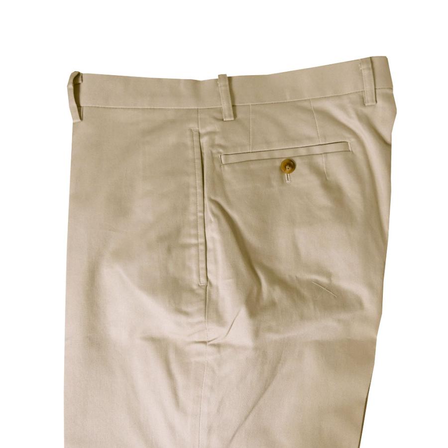 チノパン コットン パンツ メンズ 春夏 スラックス ノータックパンツ