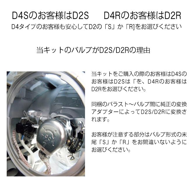 HID屋 爆買 D2C D2R D2S D4R D4S 55Wヘッドライト パワーアップ HID