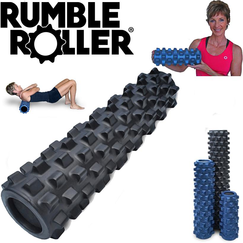 RumbleRoller ランブルローラー ミドルサイズ ハードタイプ（ブラック