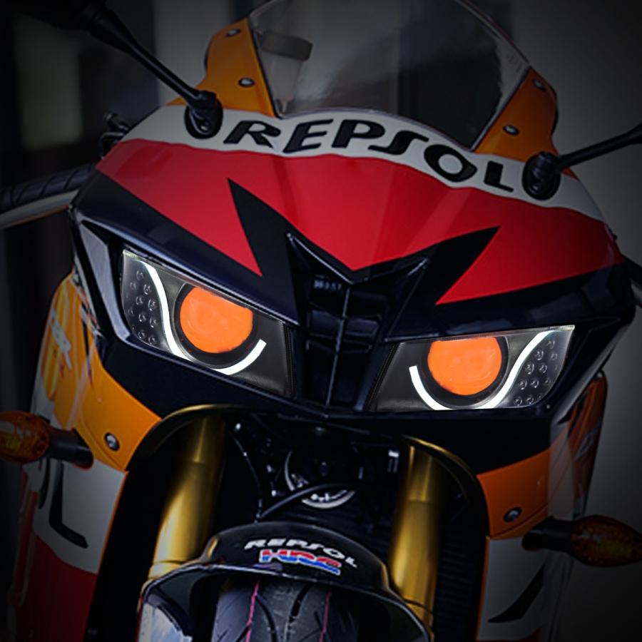 HONDA CBR600RR 13-20年 カスタムヘッドライトキット V2 : 輸入パーツ