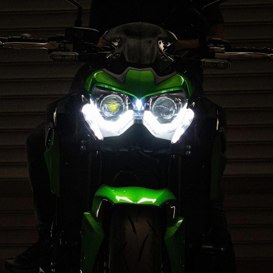 Kawasaki Z900 20年以降 カスタムヘッドライト Full LED : 輸入パーツ
