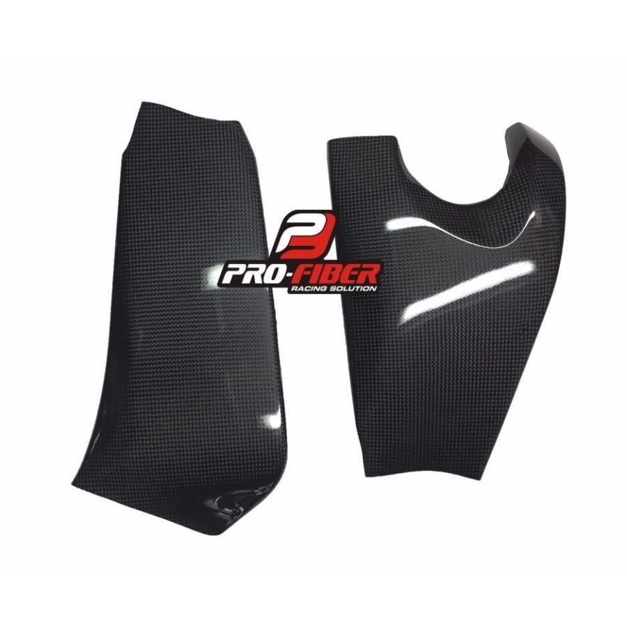 Kawasaki ZX-6R 13-18年 カーボンスイングアームカバー 左右セット