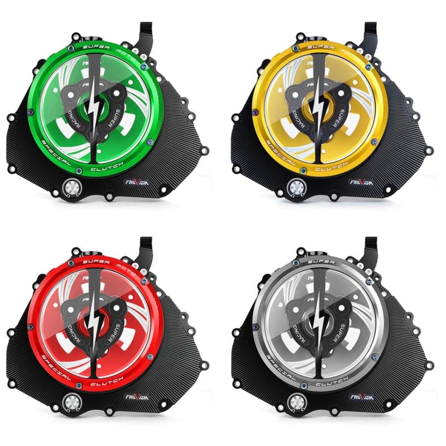 Kawasaki Ninja400/Z400 18-21年 レーシングクリアクラッチカバー