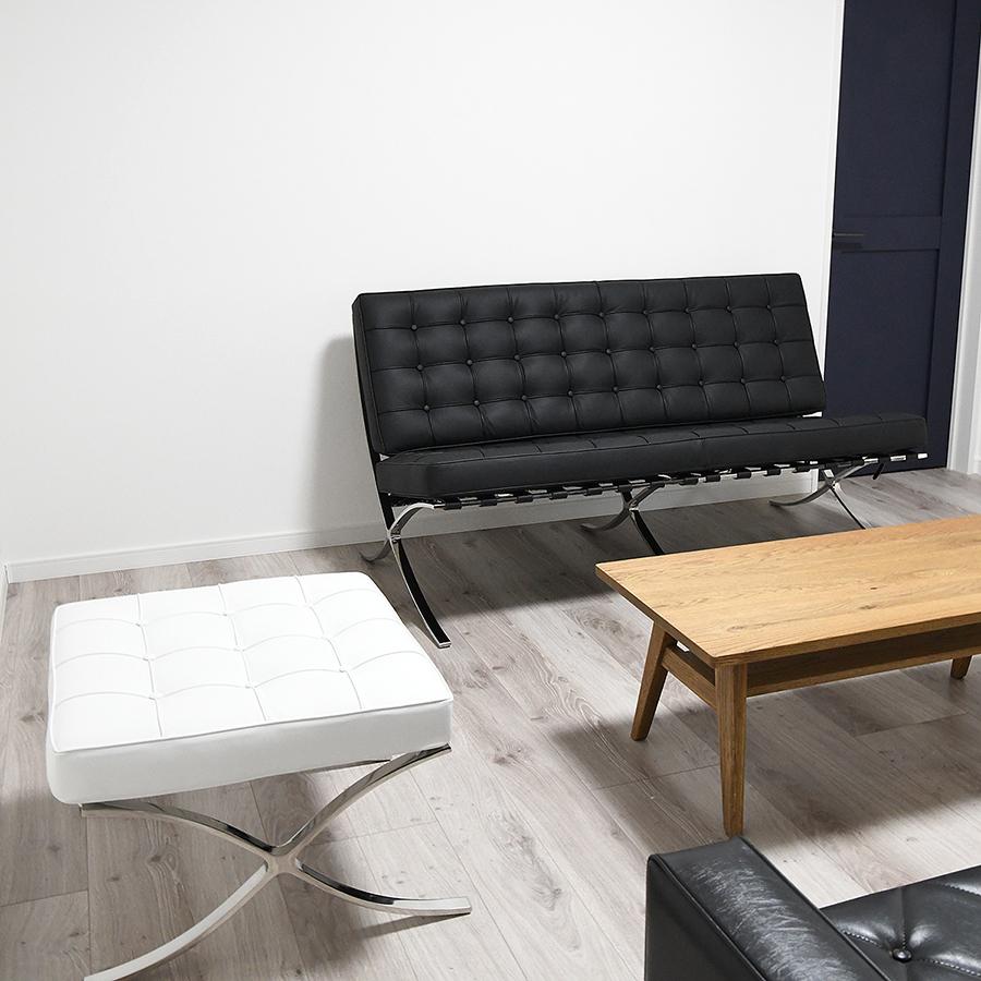 ミース・ファン・デル・ローエ バルセロナチェア オットマン