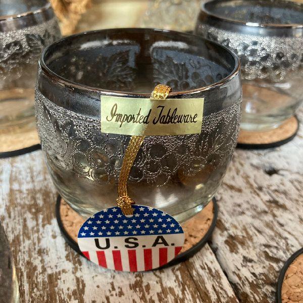 VINTAGE USA 70-80s ヴィンテージ 未使用*WITS INTERNATIONAL*グラス