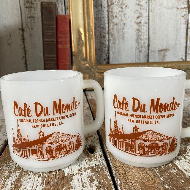 VINTAGE 80s USAヴィンテージ*Glasbakeグラスベイク*Cafe Du Monde