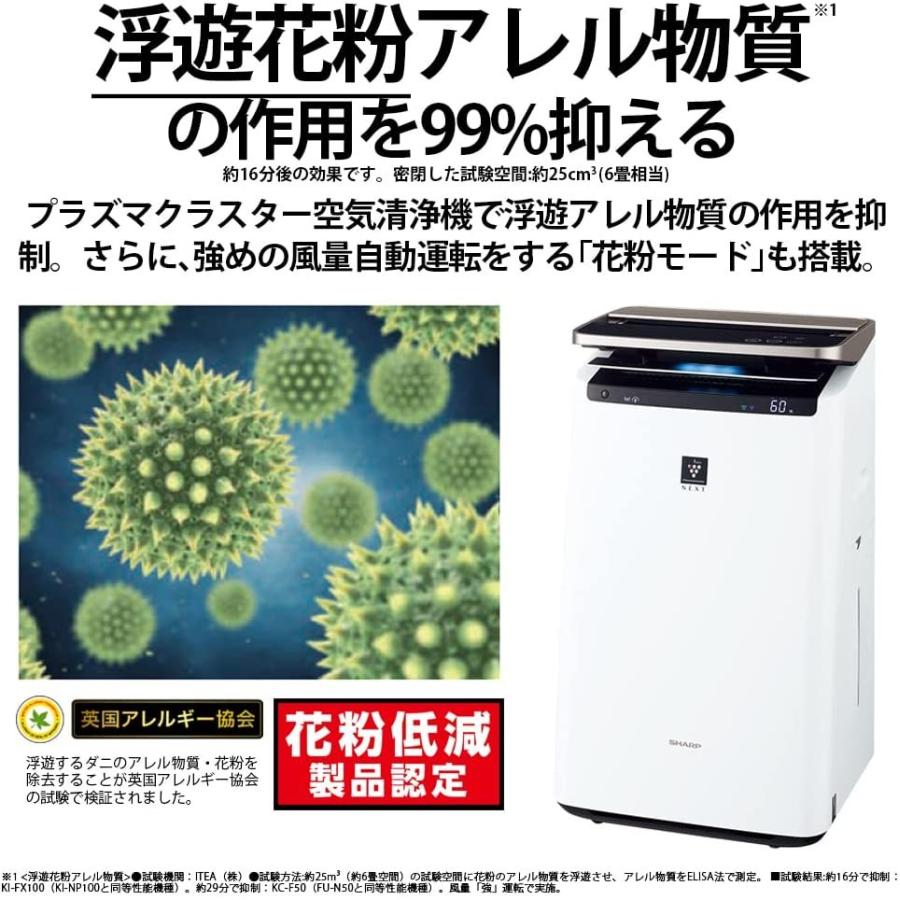 SHARP（シャープ） 加湿 空気清浄機 プラズマクラスター NEXT(50000