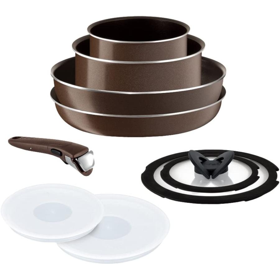 T-fal（ティファール） フライパン 鍋 9点 セット ガス火専用