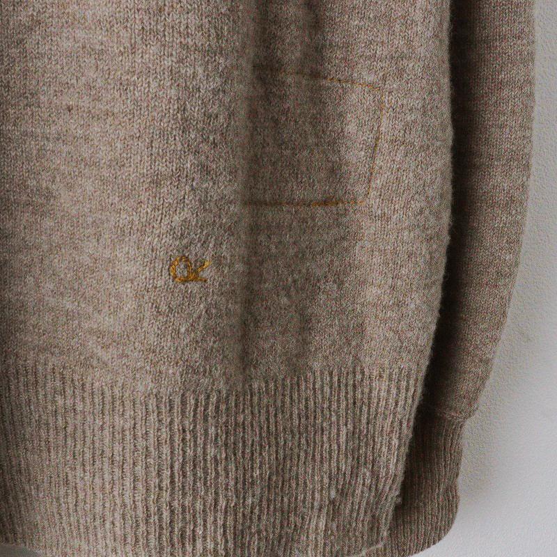 フォーティーファイブアール 45R 45星カシミヤの908ニットソークルー 2