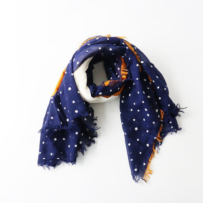 Pal'las Palace（パラスパレス） コットンガーゼ 配色プリント 大判