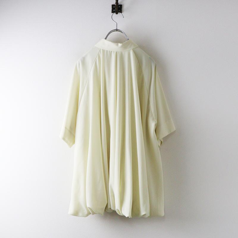 ENFOLD（エンフォルド） 2025SS ENFOLD BALLOON HALF-SLEEVE BLOUSE