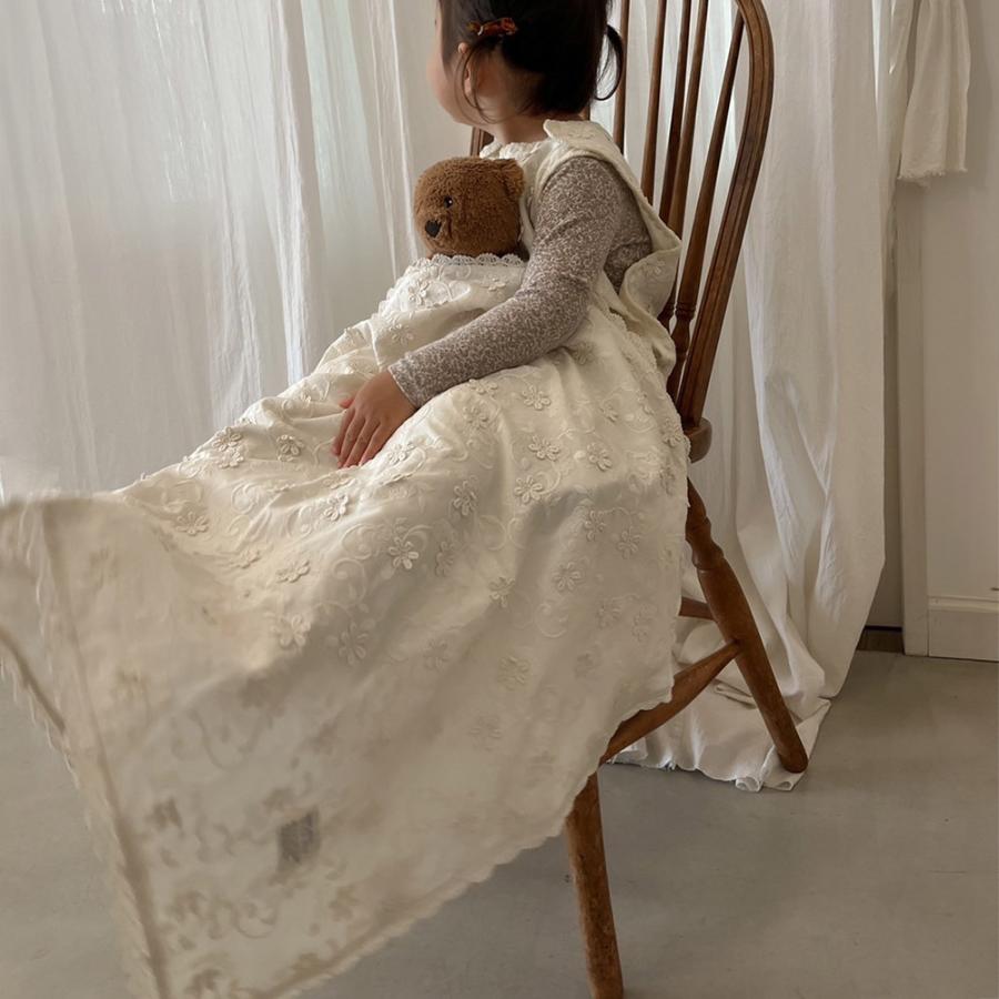 2/25 PM 4頃再入荷】garden flower blanket L-size（約130×85cm