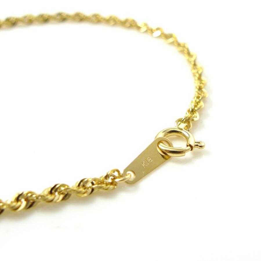 TRIDEA JEWELRY（トライディアジュエリー） 18金 ロープ チェーン