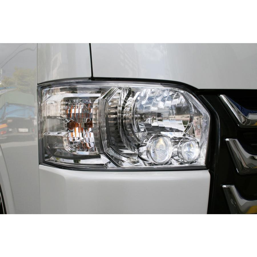 ハイエース 200系 4型 5型 6型 7型 8型 純正タイプLEDヘッドライト