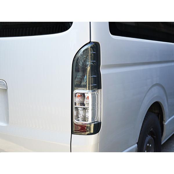 ハイエース 純正タイプ テールランプ スモークレンズ仕様 200系 全