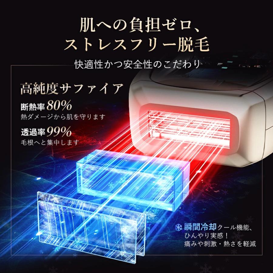 ANLAN（アンラン） 脱毛器 Zap メンズ 女性 vio対応 髭 ムダ毛ケア