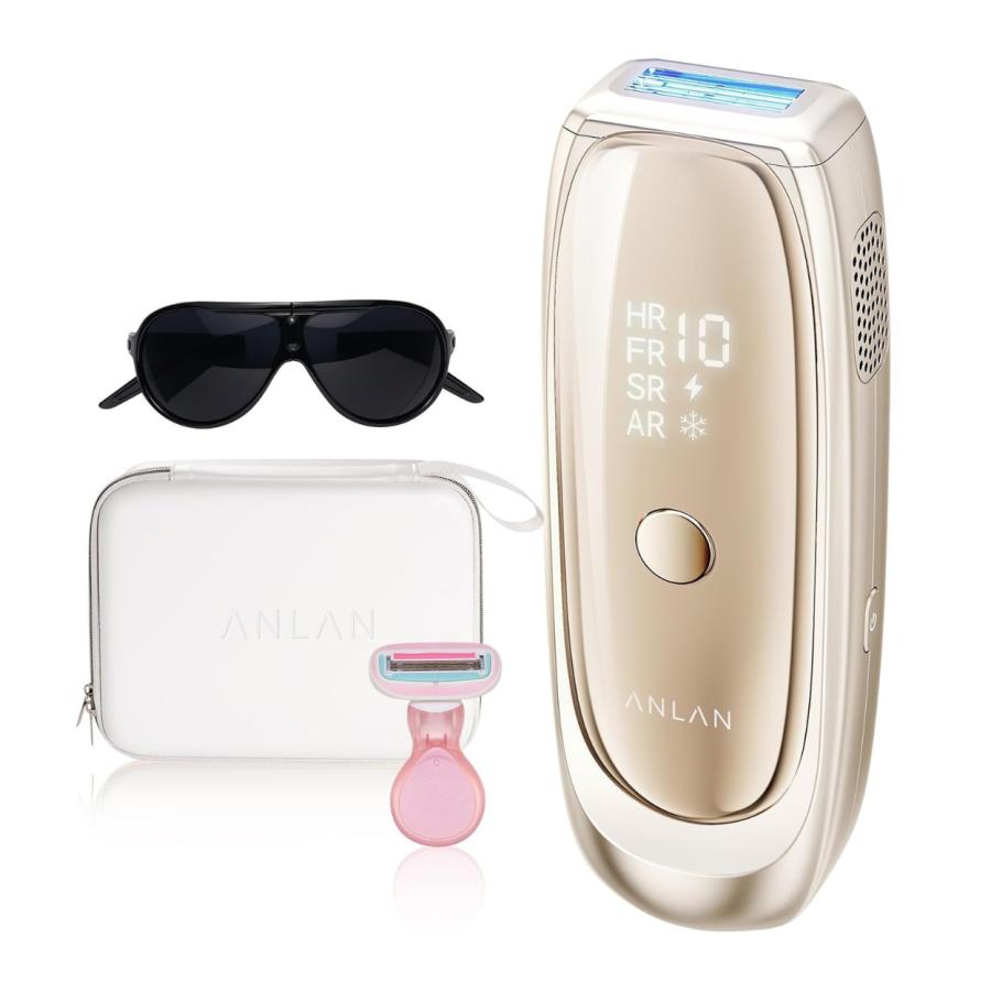 ANLAN（アンラン） 脱毛器 Zap メンズ 女性 vio対応 髭 ムダ毛ケア