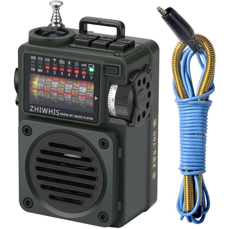 ラジオ 小型 ポケットラジオ 携帯ラジオ 防災 災害 対応 ワイドfm 高