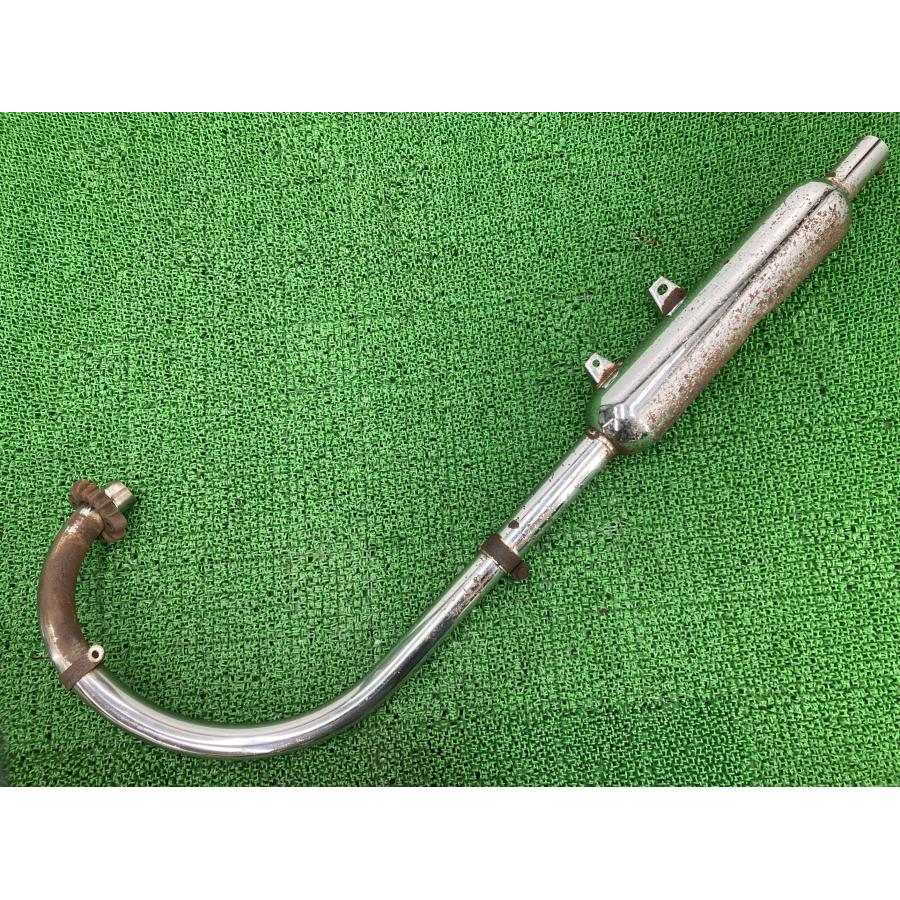 カワサキ（Kawasaki） W1S マフラー 左 純正 中古 バイク 部品 当時物