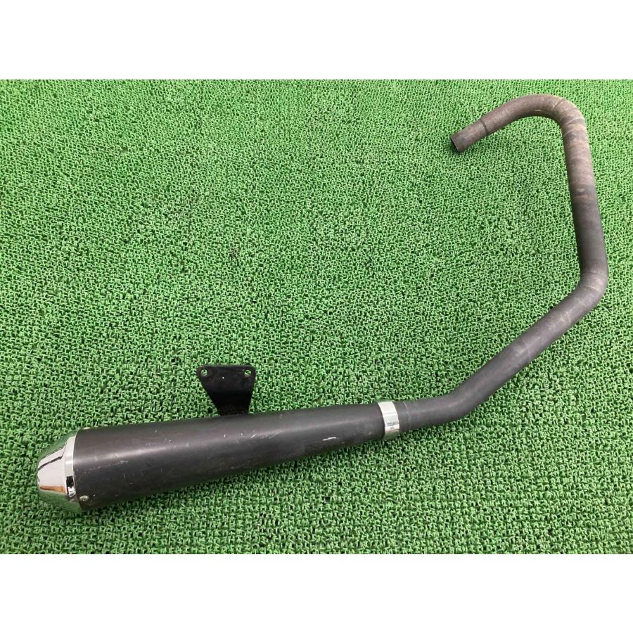 250TR マフラー 純正 中古 バイク 部品 2006年式外し BJ250F スチール