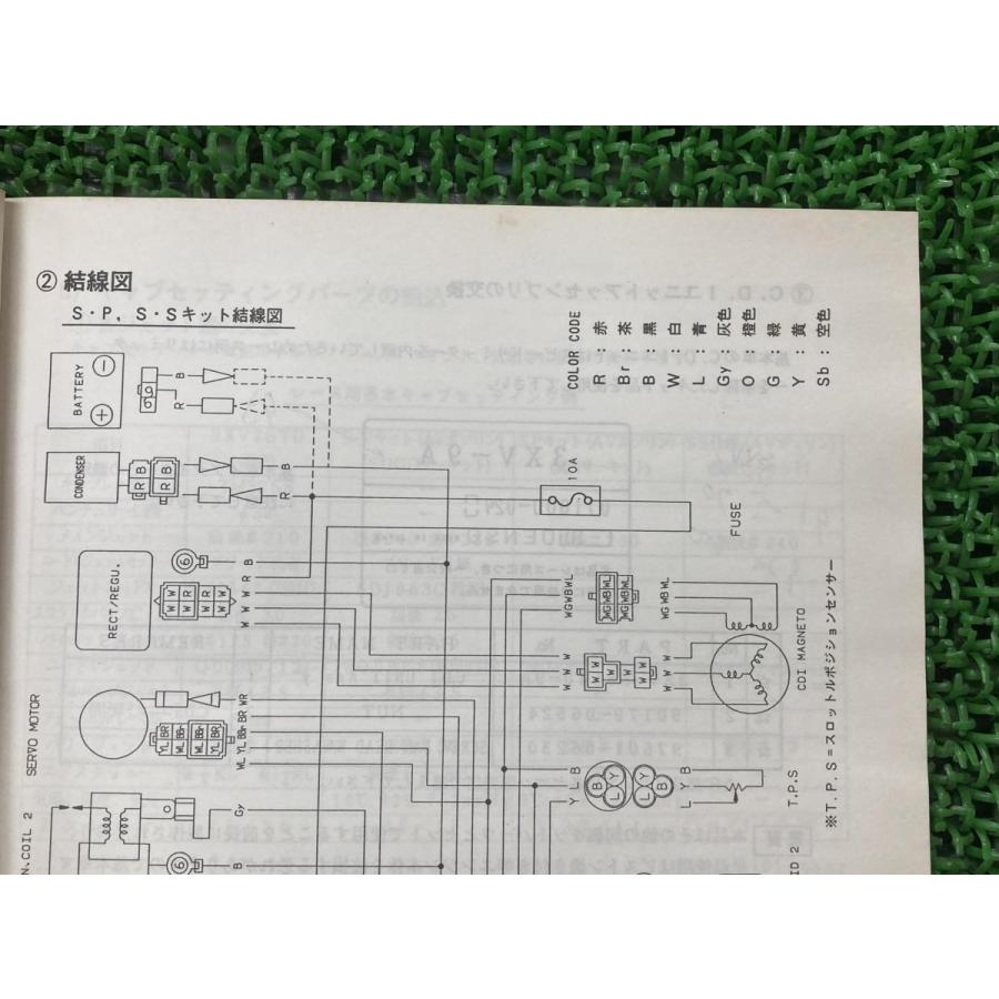 ヤマハ発動機 TZR250RSP サービスマニュアル ヤマハ 正規 中古 バイク
