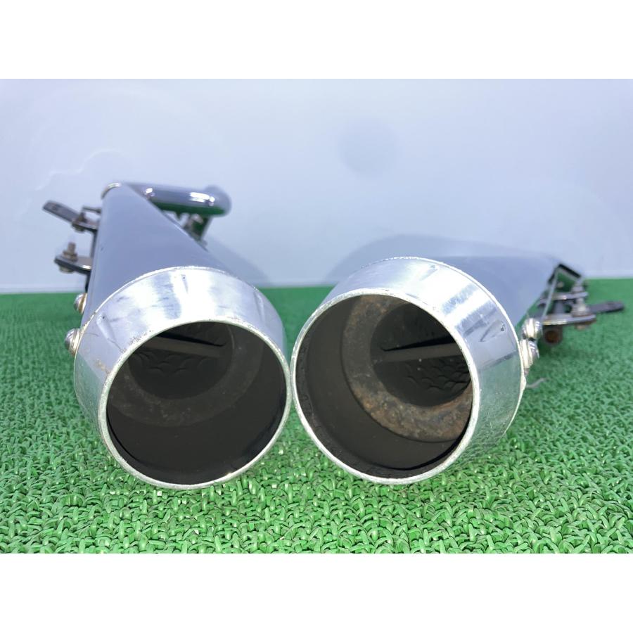 バッサーニ製FLSTC マフラー 社外 中古 バイク 部品 ソフテイル EVO